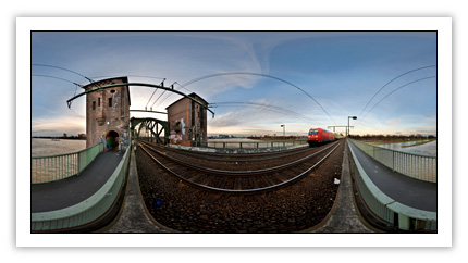 Panorama Südbrücke Köln